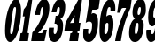 Пример написания цифр шрифтом XeniaWesternCTT Italic