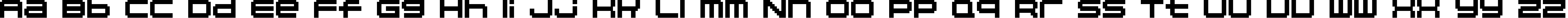 Пример написания английского алфавита шрифтом 04b_20