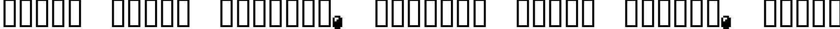 Пример написания шрифтом 04b 30 текста на белорусском