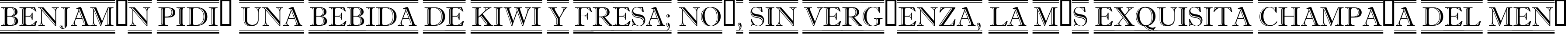 Пример написания шрифтом a_AntiqueTitulDcFr текста на испанском