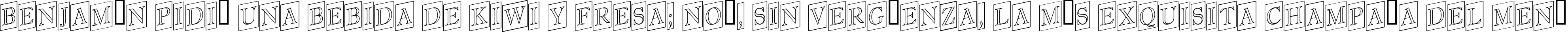 Пример написания шрифтом a_AntiqueTitulTrCmUpOtl текста на испанском