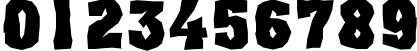 Пример написания цифр шрифтом a_AssuanBrk Bold Пример написания цифр шрифтом a_AssuanBrk Bold