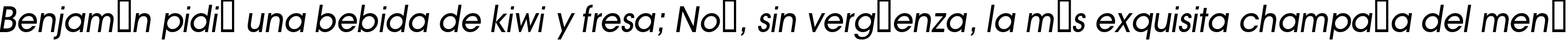 Пример написания шрифтом a_AvanteBs Italic текста на испанском Пример написания шрифтом a_AvanteBs Italic текста на испанском