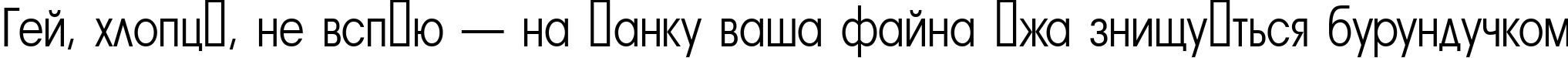 Пример написания шрифтом a_AvanteBsNr Light текста на украинском Пример написания шрифтом a_AvanteBsNr Light текста на украинском