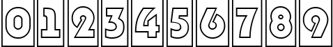 Пример написания цифр шрифтом a_BighausTitulCmOtl