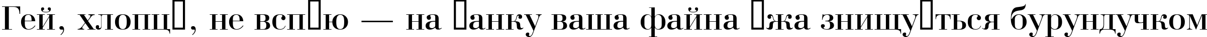 Пример написания шрифтом a_BodoniNova текста на украинском Пример написания шрифтом a_BodoniNova текста на украинском