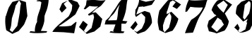 Пример написания цифр шрифтом a_BodoniNovaBrk BoldItalic Пример написания цифр шрифтом a_BodoniNovaBrk BoldItalic