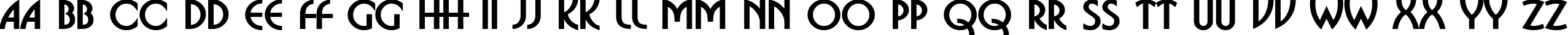Пример написания английского алфавита шрифтом a_BosaNova Bold Пример написания английского алфавита шрифтом a_BosaNova Bold