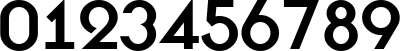 Пример написания цифр шрифтом a_BosaNova Bold Пример написания цифр шрифтом a_BosaNova Bold