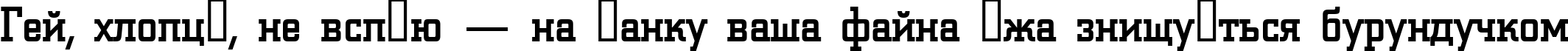 Пример написания шрифтом a_CityNova текста на украинском Пример написания шрифтом a_CityNova текста на украинском