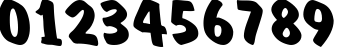 Пример написания цифр шрифтом a_DomInoRevObl Bold Пример написания цифр шрифтом a_DomInoRevObl Bold