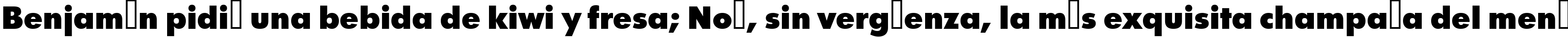 Пример написания шрифтом a_FuturicaExtraBlack текста на испанском Пример написания шрифтом a_FuturicaExtraBlack текста на испанском