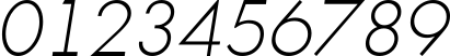 Пример написания цифр шрифтом a_FuturicaLt ThinItalic Пример написания цифр шрифтом a_FuturicaLt ThinItalic