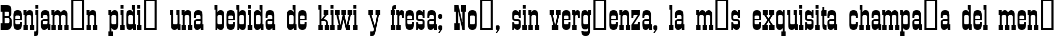 Пример написания шрифтом a_Gildia текста на испанском Пример написания шрифтом a_Gildia текста на испанском