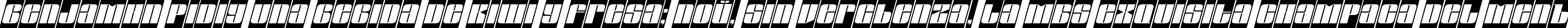 Пример написания шрифтом a_GlobusCmObl Italic текста на испанском