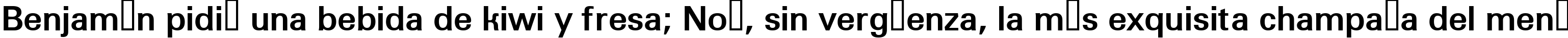 Пример написания шрифтом a_Grotic Bold текста на испанском Пример написания шрифтом a_Grotic Bold текста на испанском