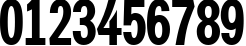 Пример написания цифр шрифтом a_GroticCn Bold Пример написания цифр шрифтом a_GroticCn Bold