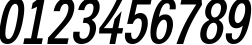 Пример написания цифр шрифтом a_GroticCnDemi Italic Пример написания цифр шрифтом a_GroticCnDemi Italic