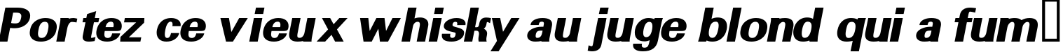 Пример написания шрифтом a_GroticExtraBold Italic текста на французском Пример написания шрифтом a_GroticExtraBold Italic текста на французском