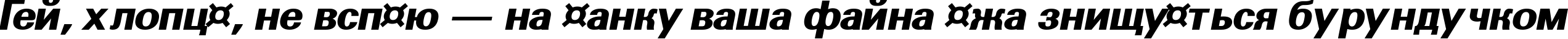 Пример написания шрифтом a_GroticExtraBold Italic текста на украинском Пример написания шрифтом a_GroticExtraBold Italic текста на украинском