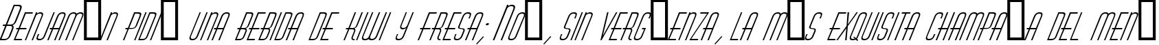 Пример написания шрифтом a_HuxleyCaps Italic текста на испанском Пример написания шрифтом a_HuxleyCaps Italic текста на испанском