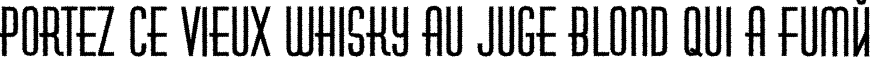 Пример написания шрифтом a_HuxleyRough Bold текста на французском Пример написания шрифтом a_HuxleyRough Bold текста на французском