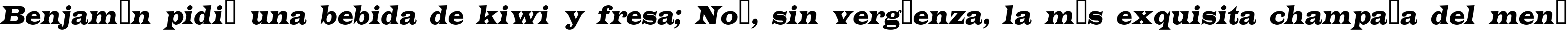 Пример написания шрифтом a_Latino Italic текста на испанском Пример написания шрифтом a_Latino Italic текста на испанском