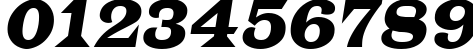 Пример написания цифр шрифтом a_LatinoNr Italic Пример написания цифр шрифтом a_LatinoNr Italic