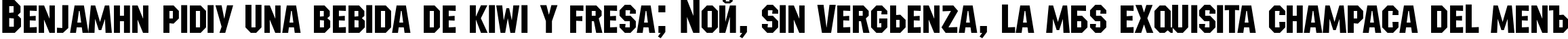 Пример написания шрифтом a_MachinaNovaCps текста на испанском Пример написания шрифтом a_MachinaNovaCps текста на испанском
