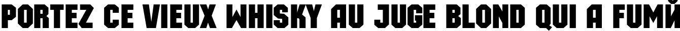 Пример написания шрифтом a_MachinaOrto Bold текста на французском Пример написания шрифтом a_MachinaOrto Bold текста на французском