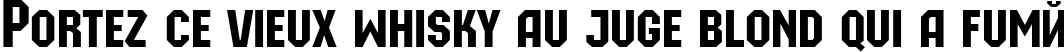 Пример написания шрифтом a_MachinaOrtoCaps текста на французском Пример написания шрифтом a_MachinaOrtoCaps текста на французском
