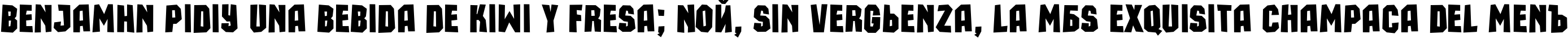 Пример написания шрифтом a_MachinaOrtoSls Bold текста на испанском Пример написания шрифтом a_MachinaOrtoSls Bold текста на испанском