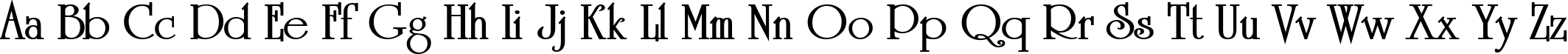 Пример написания английского алфавита шрифтом a_Romanus Bold Пример написания английского алфавита шрифтом a_Romanus Bold