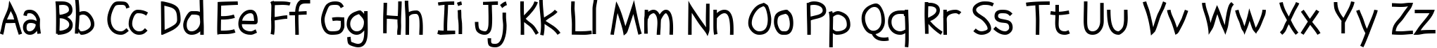 Пример написания английского алфавита шрифтом Abscissa Пример написания английского алфавита шрифтом Abscissa