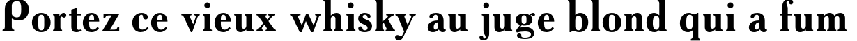 Пример написания шрифтом AcademyC Bold текста на французском Пример написания шрифтом AcademyC Bold текста на французском