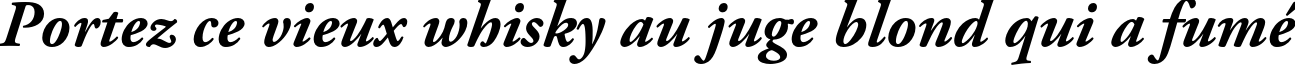 Пример написания шрифтом Adobe Garamond Pro Bold Italic текста на французском Пример написания шрифтом Adobe Garamond Pro Bold Italic текста на французском