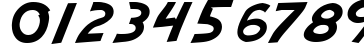 Пример написания цифр шрифтом Adventure Normal Пример написания цифр шрифтом Adventure Normal
