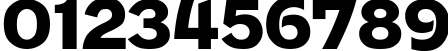 Пример написания цифр шрифтом AdverGothic Пример написания цифр шрифтом AdverGothic