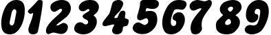 Пример написания цифр шрифтом Advert Italic Пример написания цифр шрифтом Advert Italic