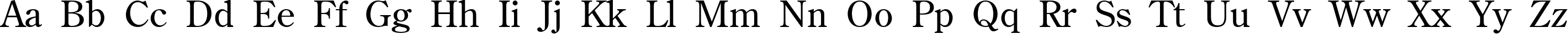 Пример написания английского алфавита шрифтом AGCenturyOldStyleCyr Roman Пример написания английского алфавита шрифтом AGCenturyOldStyleCyr Roman