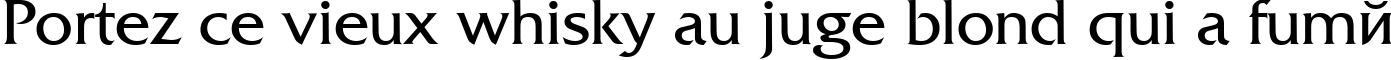 Пример написания шрифтом AGFriquer Roman текста на французском Пример написания шрифтом AGFriquer Roman текста на французском