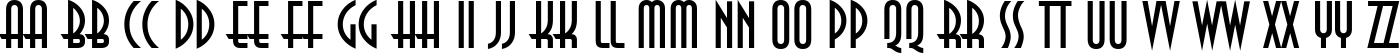 Пример написания английского алфавита шрифтом AnnaCTT Пример написания английского алфавита шрифтом AnnaCTT