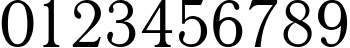 Пример написания цифр шрифтом Antiqua Пример написания цифр шрифтом Antiqua