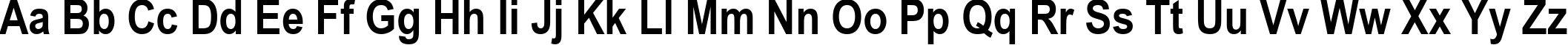 Пример написания английского алфавита шрифтом Ariac Bold Пример написания английского алфавита шрифтом Ariac Bold
