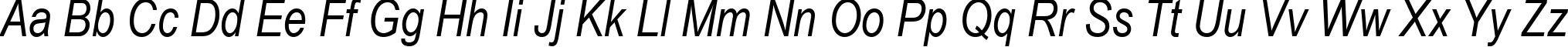 Пример написания английского алфавита шрифтом Arial Narrow Italic Пример написания английского алфавита шрифтом Arial Narrow Italic