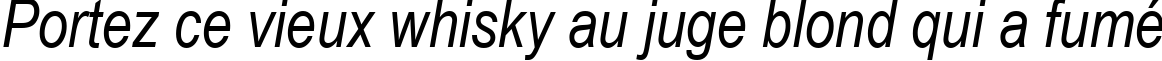 Пример написания шрифтом Arial Narrow Italic текста на французском Пример написания шрифтом Arial Narrow Italic текста на французском