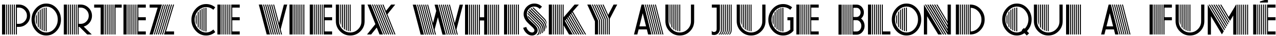 Пример написания шрифтом Atlas текста на французском