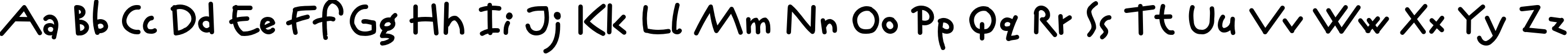 Пример написания английского алфавита шрифтом AuktyonZ Bold Пример написания английского алфавита шрифтом AuktyonZ Bold