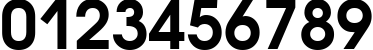 Пример написания цифр шрифтом AvantGardeCTT Bold Пример написания цифр шрифтом AvantGardeCTT Bold