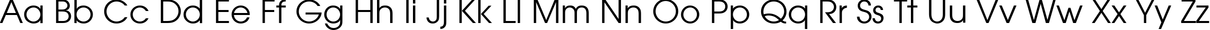 Пример написания английского алфавита шрифтом Avanti Пример написания английского алфавита шрифтом Avanti